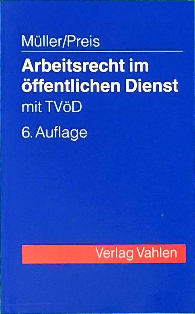 Arbeitsrecht im öffentlichen Dienst: mit TVöD