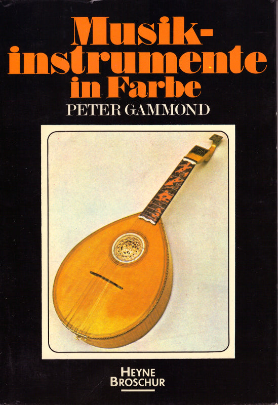 Musikinstrumente in Farbe