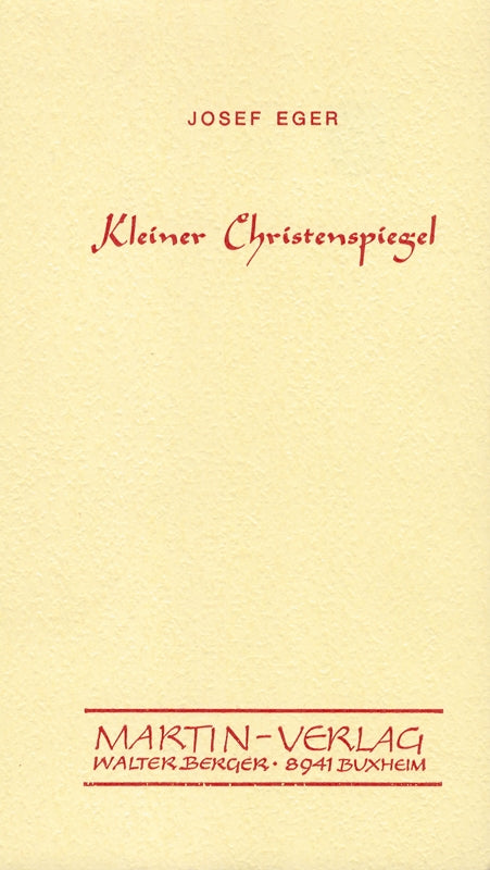 Kleiner Christenspiegel