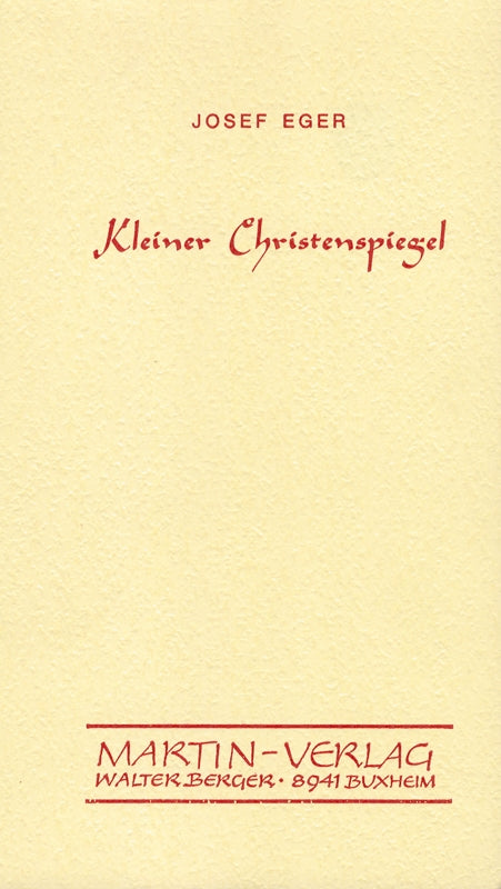 Kleiner Christenspiegel