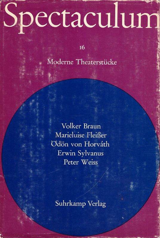 Spectaculum 16. Moderne Theaterstücke.