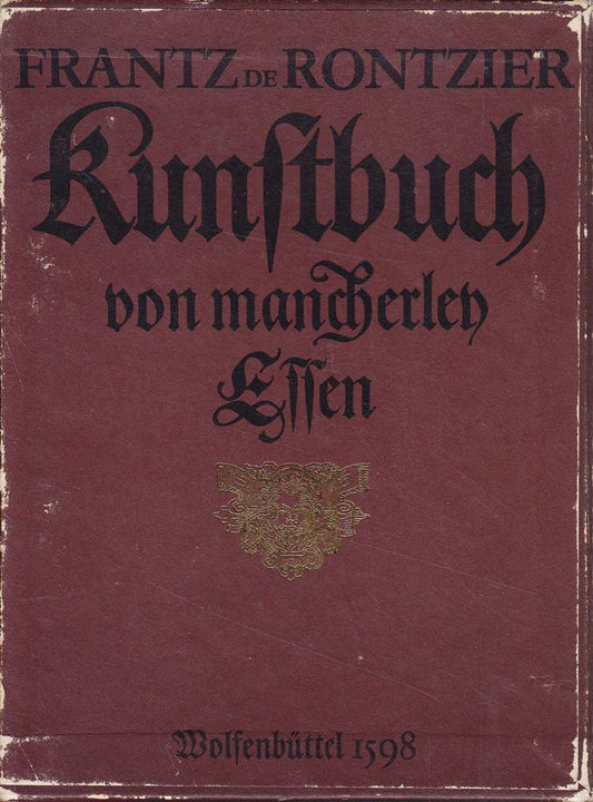 Kunstbuch von mancherley Essen
