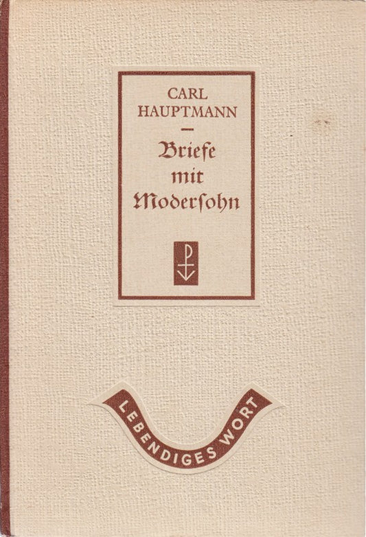 Briefe mit Modersohn.