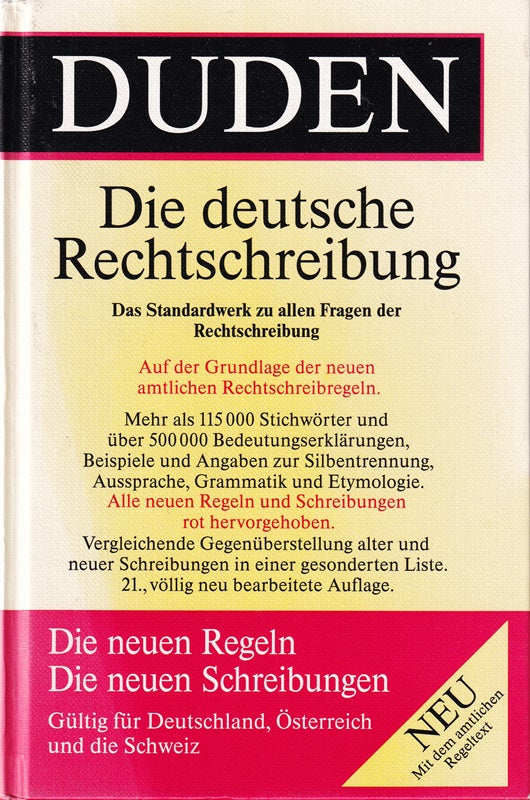 Duden: Rechtschreibung der deutschen Sprache