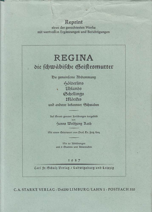 Regina  die schwäbische Geistesmutter.