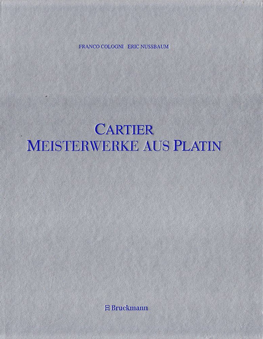 Cartier  Meisterwerke aus Platin