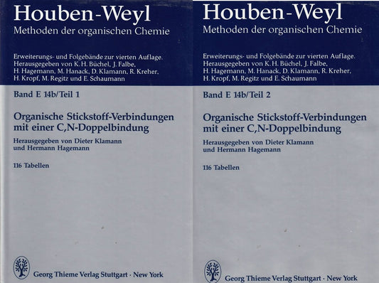 Methods of Organic Chemistry  Ln; Methoden der organischen Chemie  Ln  E.14b/1-2  Carbonyl-Stickstoff-Verbindungen  2 Tl.-Bde.