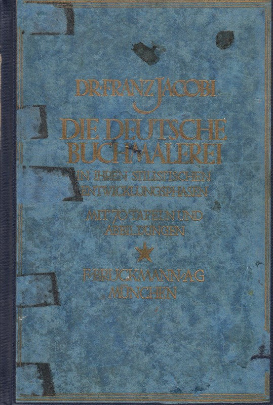 Die deutsche Buchmalerei in ihren Entwicklungsphasen