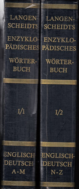 Der neue Muret-Sanders - Langescheidts Enzyklopädisches Wörterbuch Deutsch-Englisch A-K/L-Z (2 Bände)
