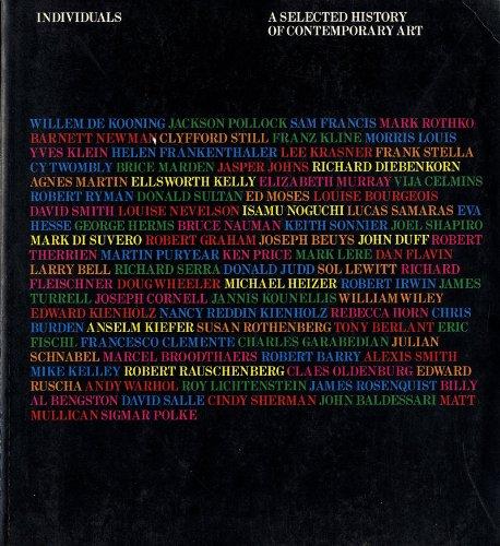 Individuals. A Selected History of Contemporary Art 1945-1986