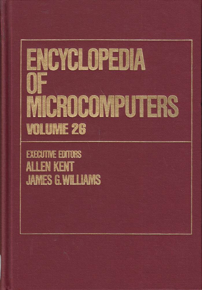 Encyclopedia of Microcomputers: Volume 26 - Supplement 5
