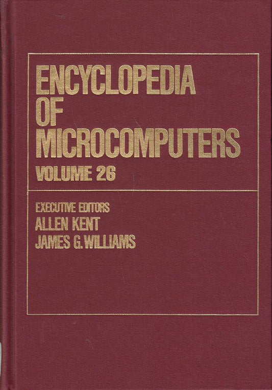 Encyclopedia of Microcomputers: Volume 26 - Supplement 5