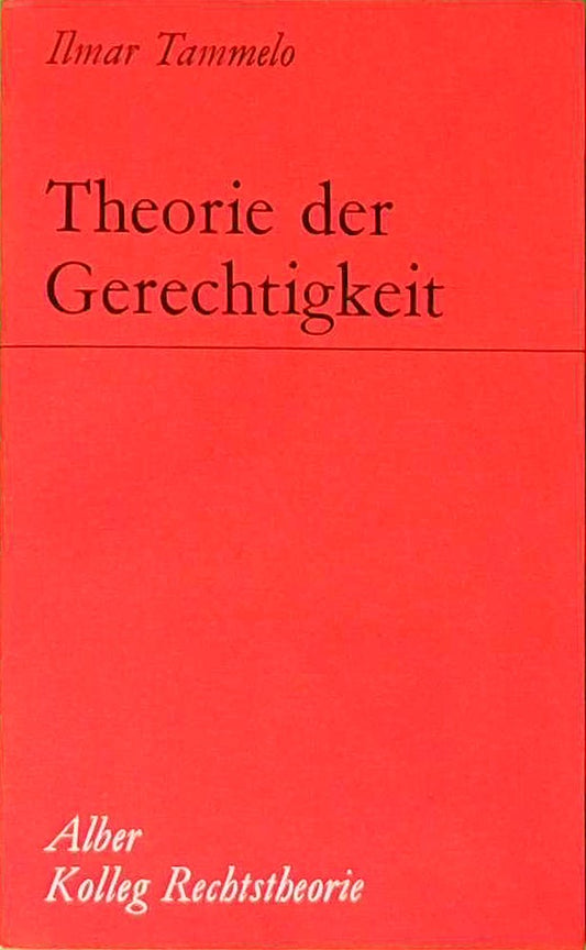 Theorie der Gerechtigkeit