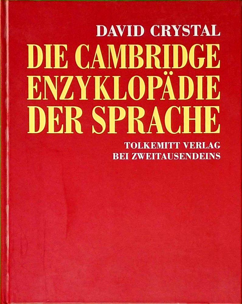 Die Cambridge Enzyklopädie der Sprache
