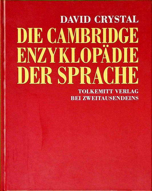 Die Cambridge Enzyklopädie der Sprache