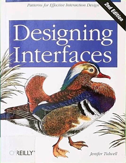 Designing Interfaces: Patterns for effective interaction design