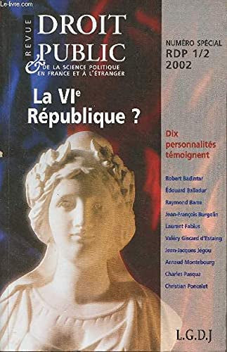 Revue Du Droit Public