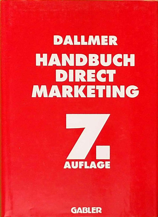 Handbuch Direct Marketing