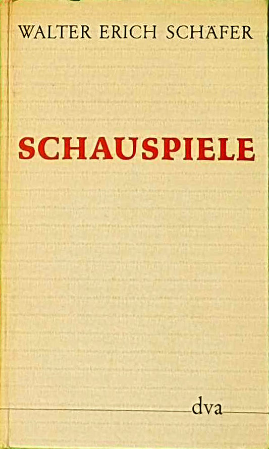 Schauspiele - Schwarzmann und die Jagd - Das Feuer - Hora Mortis - Der Leutnant Rougier - Die Reise nach Rom