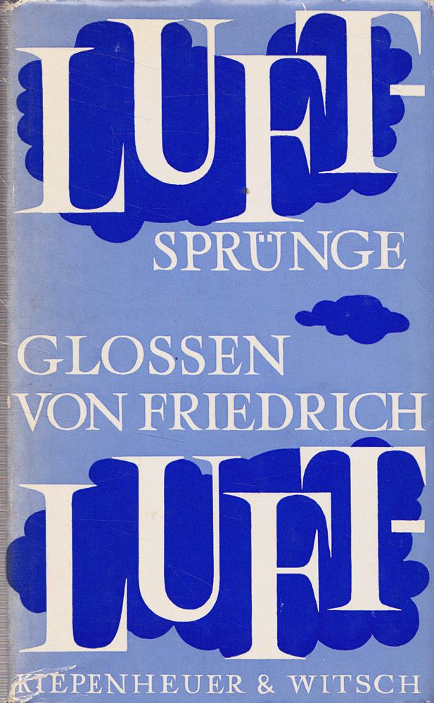 Friedrich Luft: Luftsprünge - Heitere Glossen