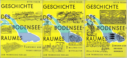 Geschichte des Bodenseeraumes. Bände 1-3