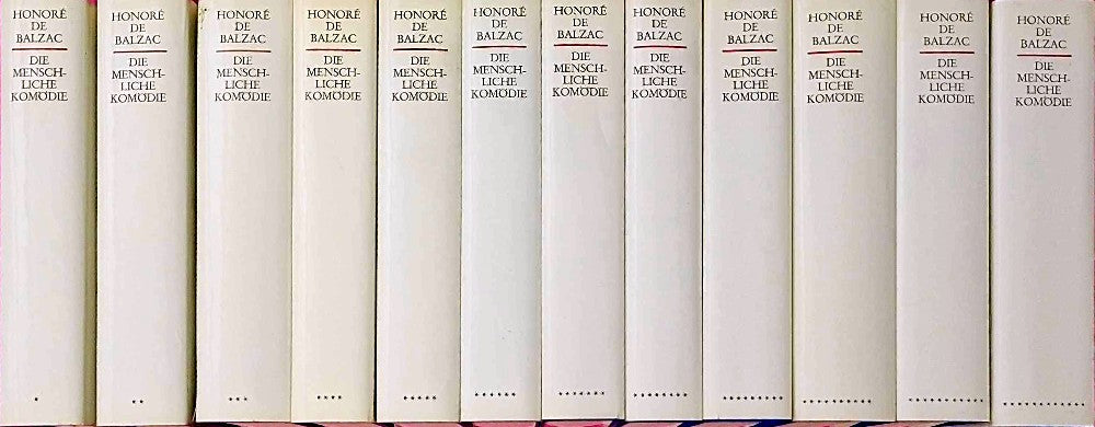 Die menschliche Komödie (Gesamtausgabe in zwölf Bänden )