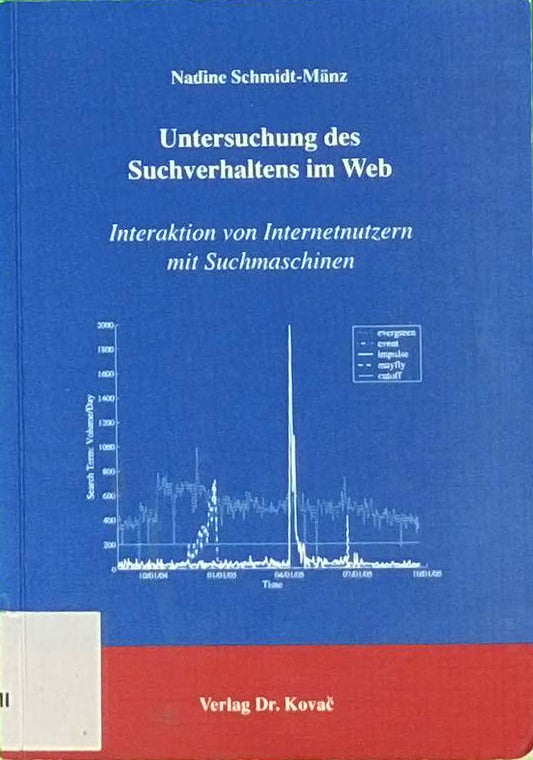 Untersuchung des Suchverhaltens im Web: Interaktion von Internetnutzern mit Suchmaschinen (Studien zum Konsumentenverhalten)