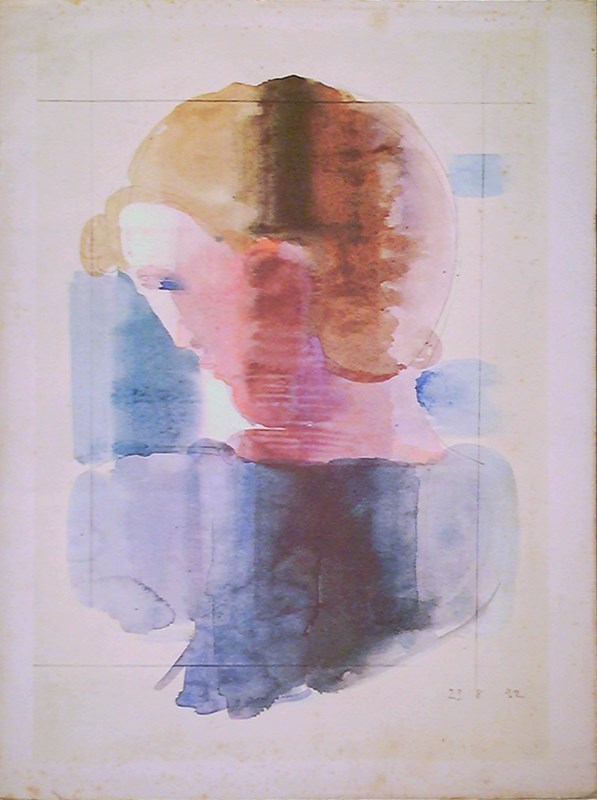 Oskar Schlemmer. Ausstellung zum 80.Geburtstag. Zeichnungen  Aquarelle und Pastelle. Folkwang-Entwürfe und Fensterbilder.