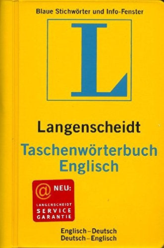 Langenscheidt Taschenwörterbücher: Langenscheidts Taschenwörterbuch  Englisch
