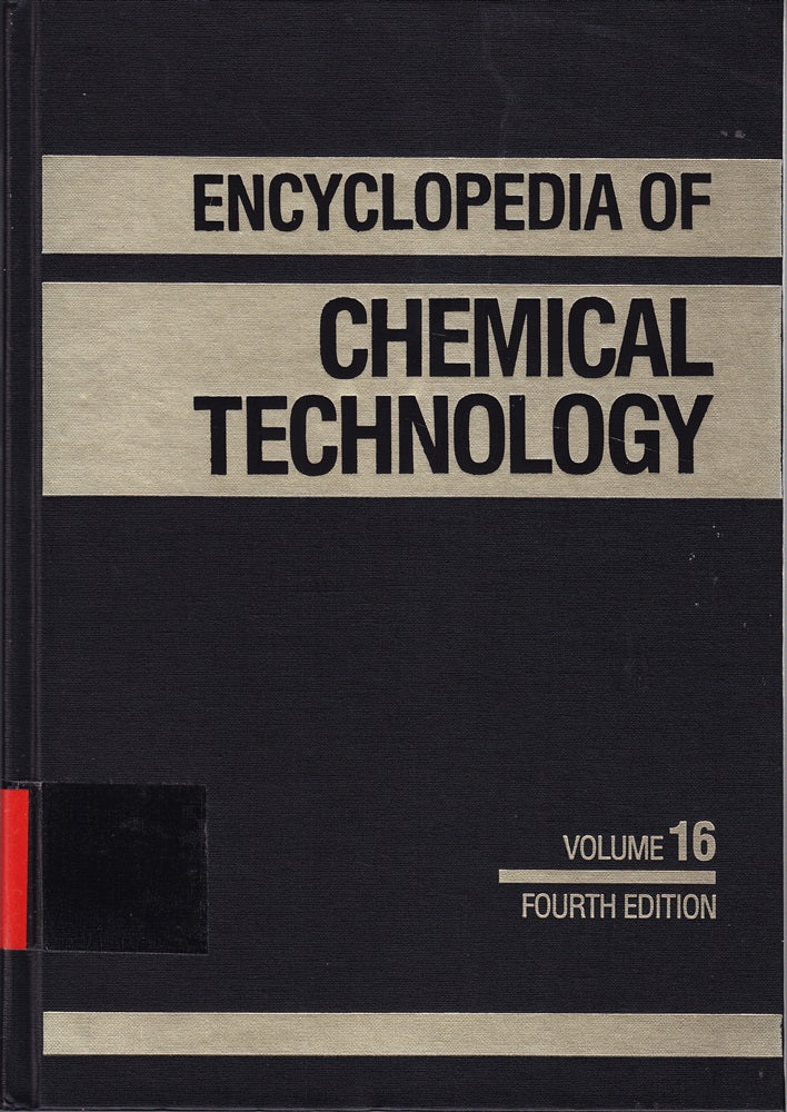 Encyclopedia of Chemical Technology: Mass Transfer to Neuroregulators