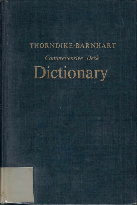 Thorndie Barnhart Comprehensive Desk Dictionary