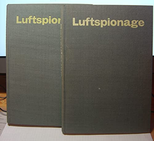 Luftspionage. - Bd. 1 und Bd. 2.