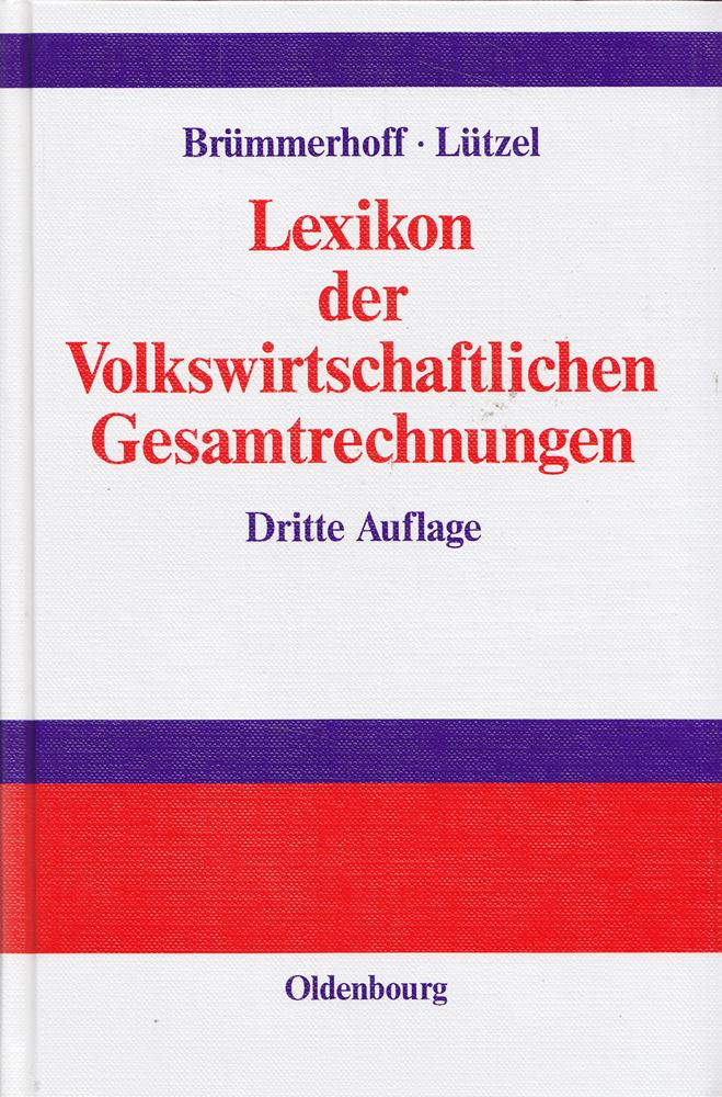 Lexikon der Volkswirtschaftlichen Gesamtrechnungen