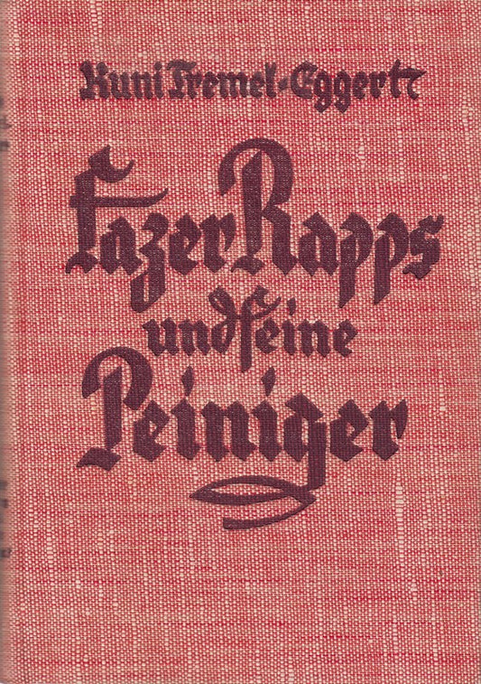Fazer Rapps und seine Peiniger. Eine Erzählung aus dem Frankenland.