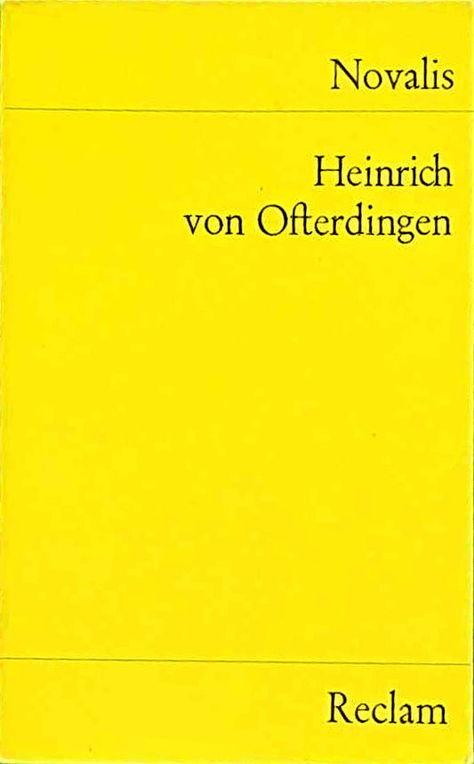 Heinrich von Ofterdingen (Reclams Universal-Bibliothek)