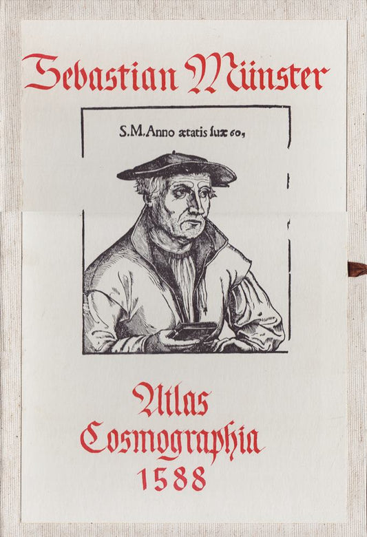 Atlas Cosmographia 1588 - 26 doppelseitige doppelseitige Vortextkarten