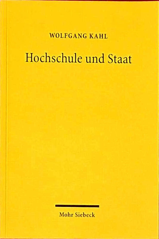 Hochschule und Staat: Entwicklungsgeschichtliche Betrachtungen eines schwierigen Rechtsverhältnisses unter besonderer Berücksichtigung von Aufsichtsfragen