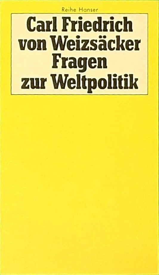 Fragen zur Weltpolitik