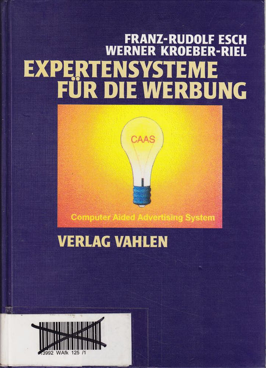 Expertensysteme für die Werbung.