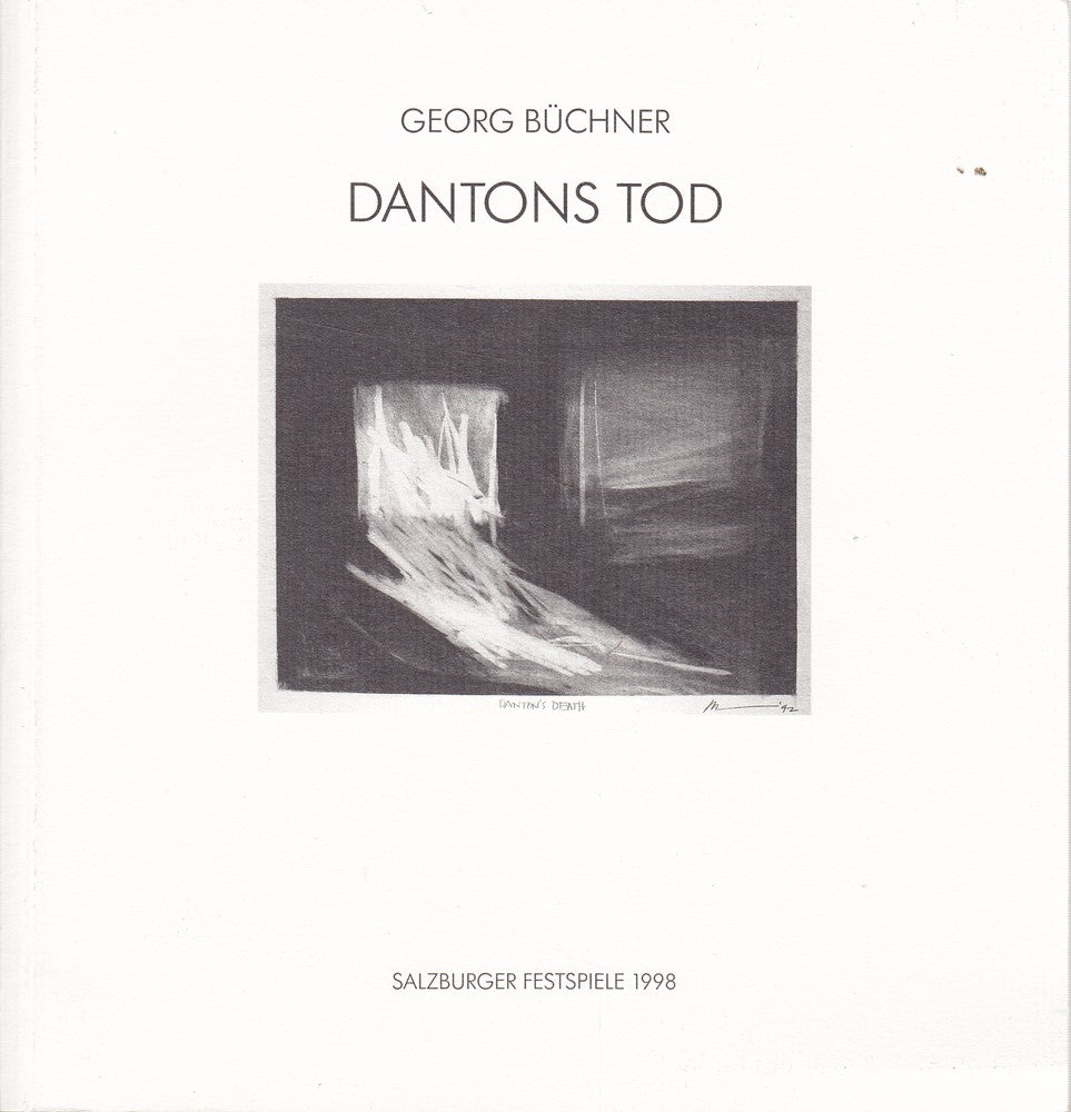 Programmheft DANTONS TOD von Georg Büchner