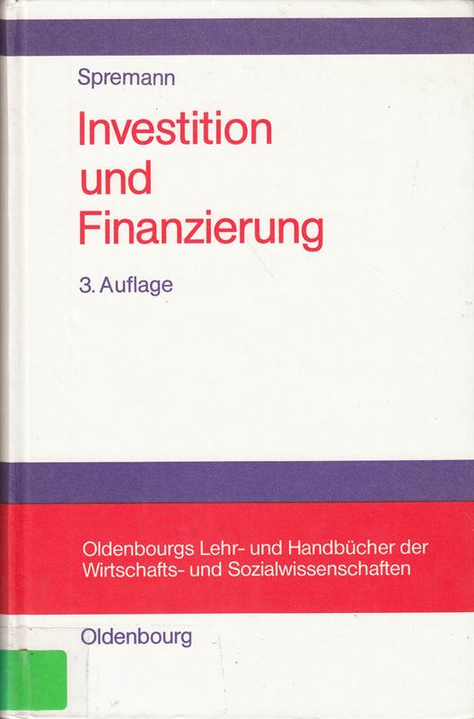 Investition und Finanzierung