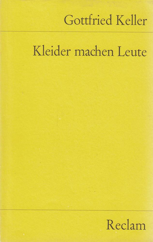 Kleider machen Leute. 