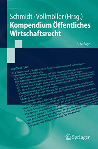 Kompendium Öffentliches Wirtschaftsrecht (Springer-Lehrbuch) (German Edition)