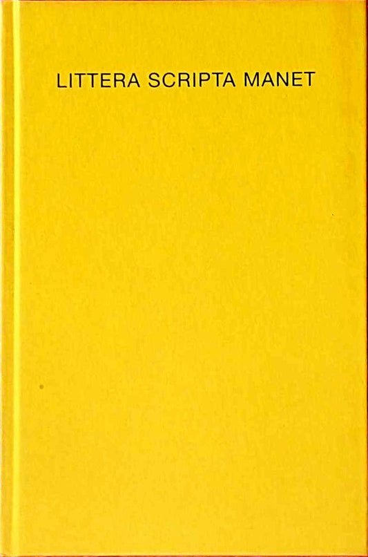 Littera scripta manet: Ansprachen zum zehnjährigen Jubiläum der Zentralbibliothek Eichstätt am 28. Mai 1998 (Schriften der Universitätsbibliothek Eichstätt)