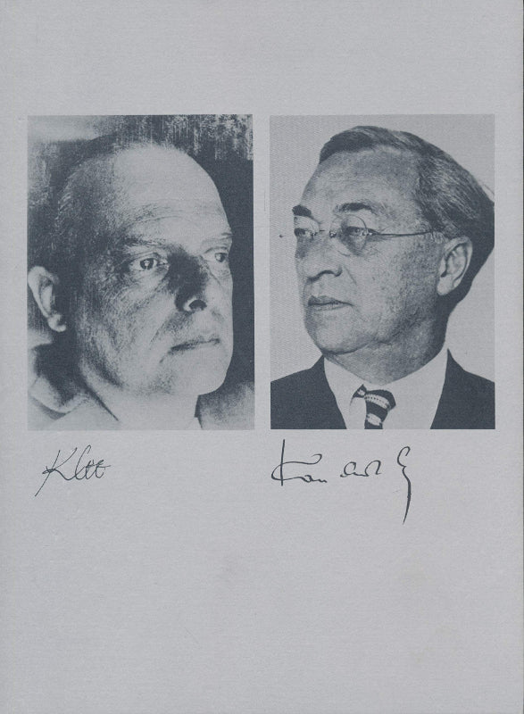 Klee und Kandinsky Erinnerung an eine Künstlerfreundschaft anläßlich Klees 100. Geburtstag