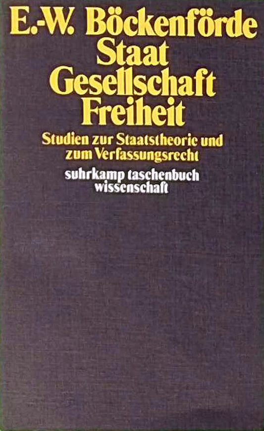 Staat  Gesellschaft  Freiheit