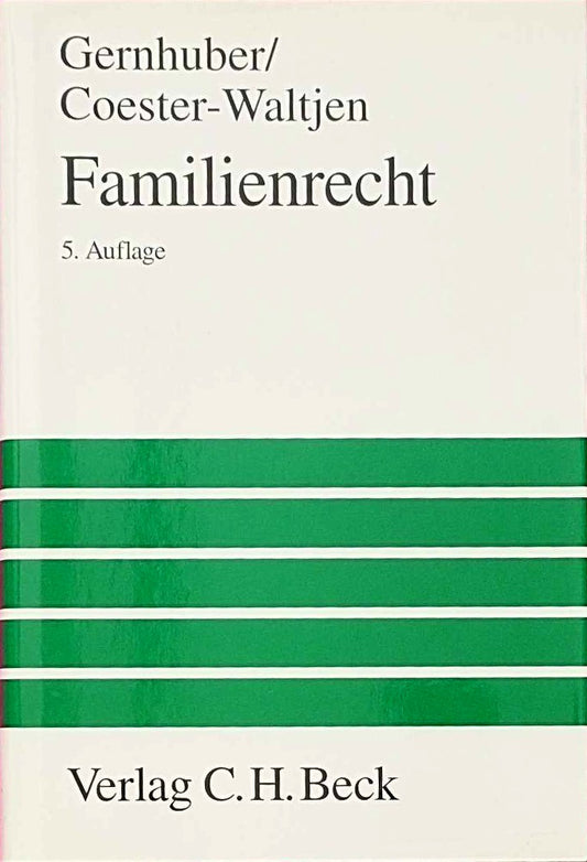 Familienrecht (Großes Lehrbuch)