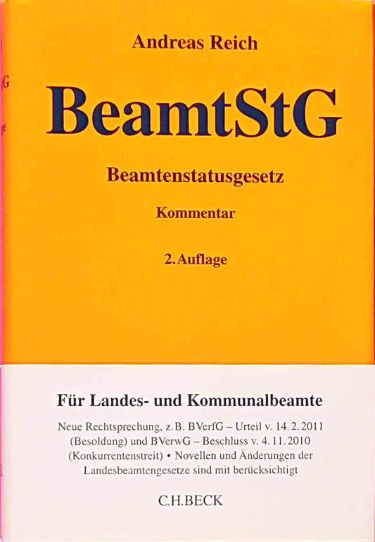Beamtenstatusgesetz (Gelbe Erläuterungsbücher)