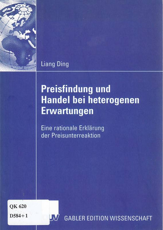 Preisfindung und Handel bei heterogenen Erwartungen: Eine rationale Erklärung der Preisunterreaktion