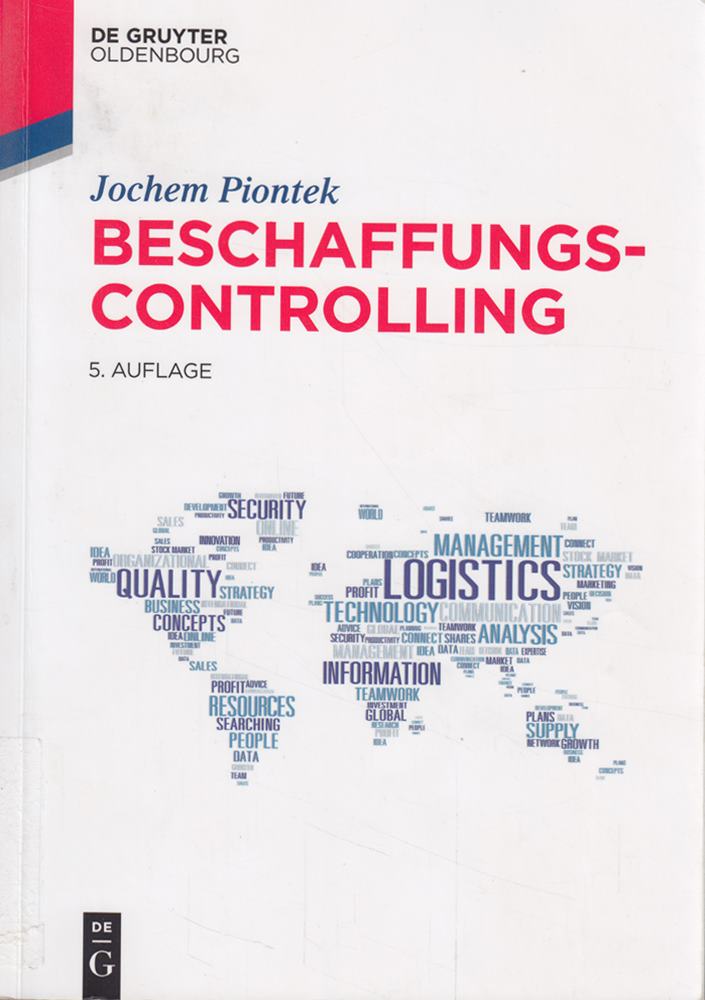 Beschaffungscontrolling (De Gruyter Studium)